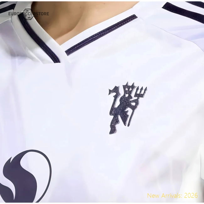 2025-2026 Man Utd Away Shirt (Womens) (De Ligt 4)-Football Jersey Hub