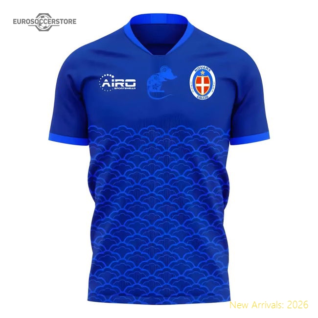 Novara 2025-2026 Home Concept Football Kit (Airo) - Womens-Vantage Point Soccer
