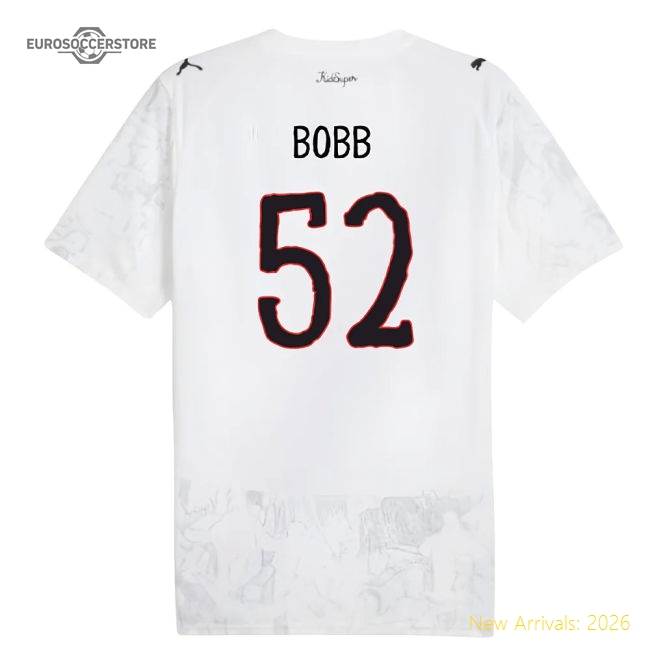 2025-2026 KIDSUPER x Manchester City CWC Shirt (White) (Bobb 52)-Football Shirts Shop
