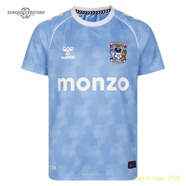 2025-2026 Coventry City Home Shirt - Kids-Vantage Point Soccer