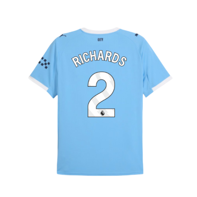 2025-2026 Man City Home Shirt (Richards 2)-Football Shirts Shop