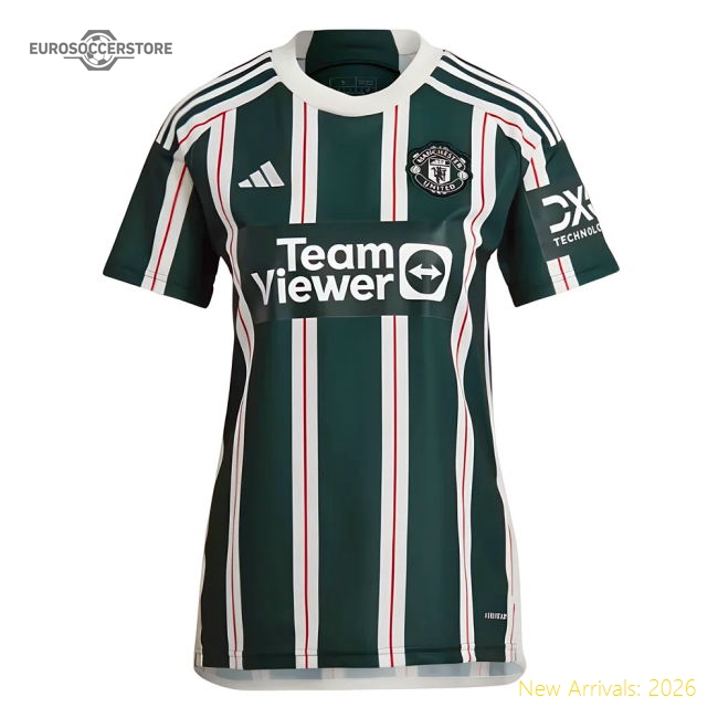 2023-2024 Man Utd Away Shirt (Ladies)-Football Jersey Hub