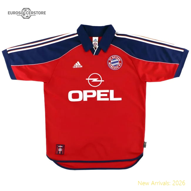 Bayern Munich 1999-01 Home Shirt (S) (Excellent)-PitchVibe Kits