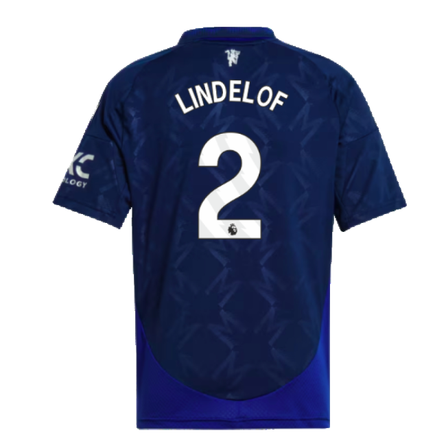 2024-2025 Man Utd Away Shirt (Kids) (Lindelof 2)-Football Jersey Hub