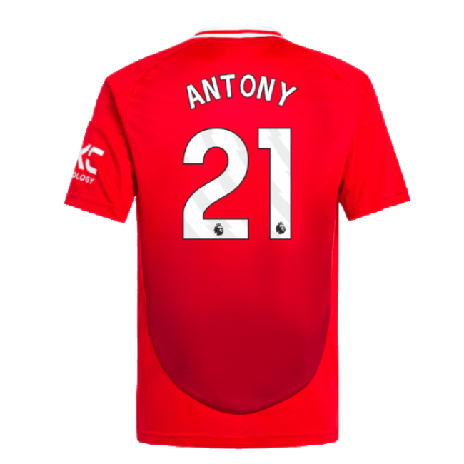 2024-2025 Man Utd Home Mini Kit (Antony 21)-Football Jersey Hub