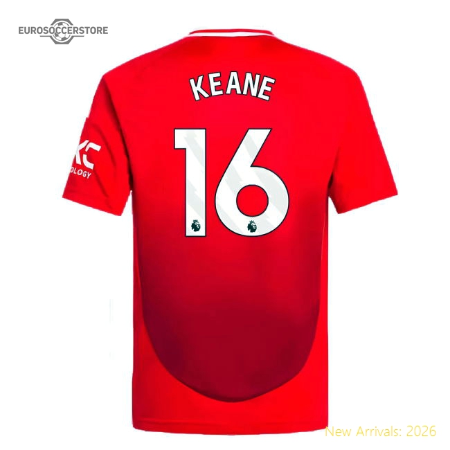 2024-2025 Man Utd Home Mini Kit (Keane 16)-Football Jersey Hub