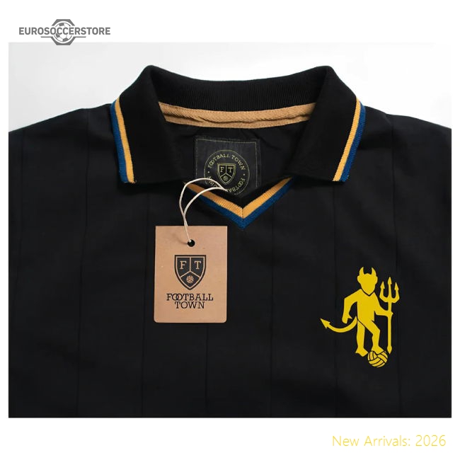 Manchester Tribute Shirt The King Cantona Black-Football Jersey Hub