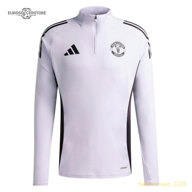 2025-2026 Man Utd Training Top (Purple Tint)-Football Jersey Hub