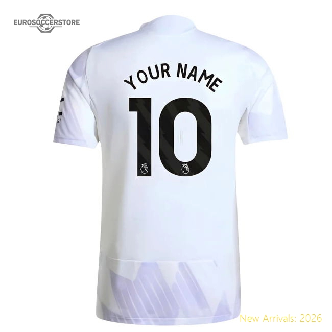 2025-2026 Man Utd Authentic Away Shirt (Your Name)-Football Jersey Hub
