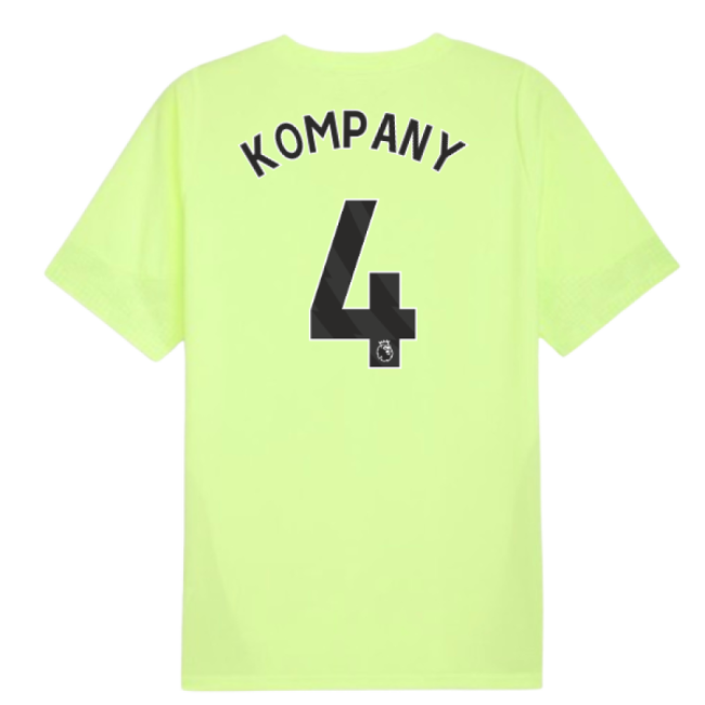 2025-2026 Man City Training Jersey (Fizzy Apple) (Kompany 4)-Football Shirts Shop