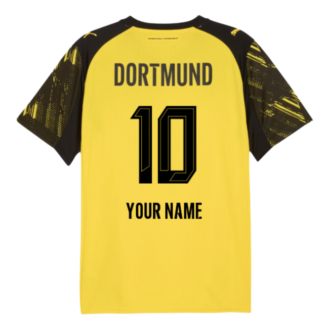 2025-2026 Borussia Dortmund Home Shirt (Your Name)-Football Jersey Hub
