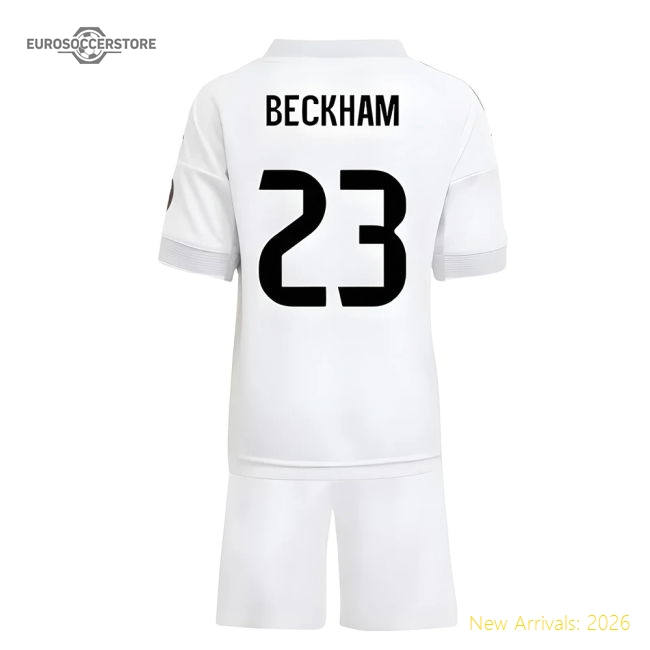 2025-2026 Real Madrid Home Mini Kit (Beckham 23)-Football Shirts Shop