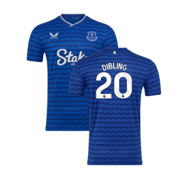 2025-2026 Everton Home Shirt (Dibling 20)-Football Jersey Hub