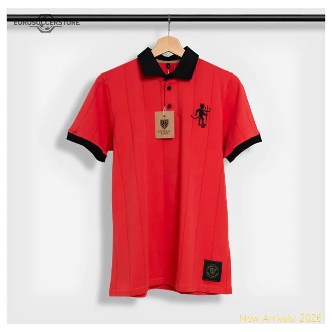 Manchester Red The Devil Polo Shirt-Football Jersey Hub