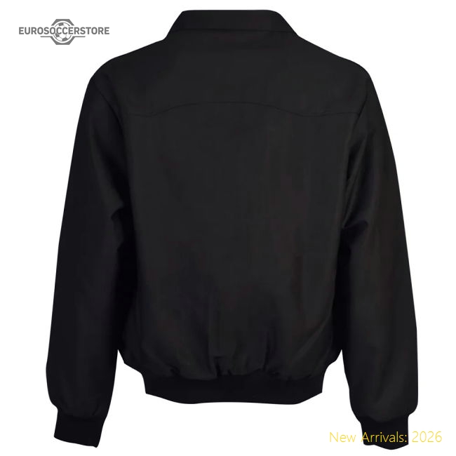 Hull City Black Harrington Jacket-Vantage Point Soccer