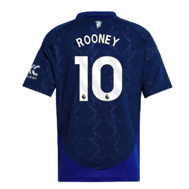 2024-2025 Man Utd Away Shirt (Kids) (Rooney 10)-Football Jersey Hub