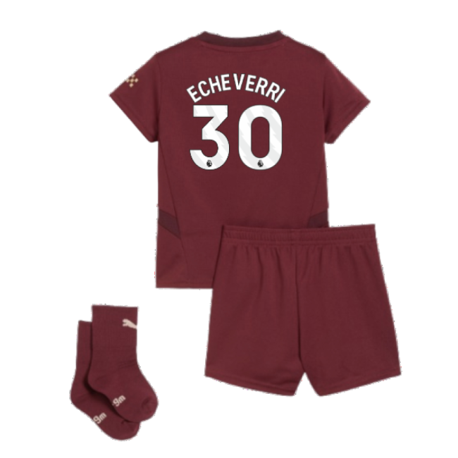 2024-2025 Man City Third Baby Kit (Echeverri 30)-Football Jersey Hub