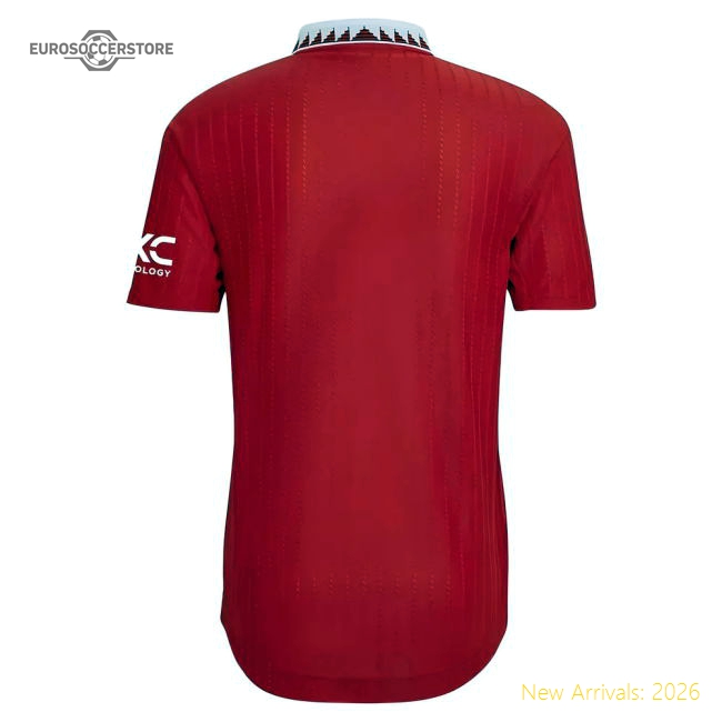 2022-2023 Man Utd Authentic Home Shirt (ANTONY 21)-Football Jersey Hub