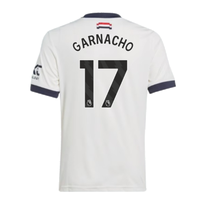2024-2025 Man Utd Third Shirt (Kids) (Garnacho 17)-Football Jersey Hub