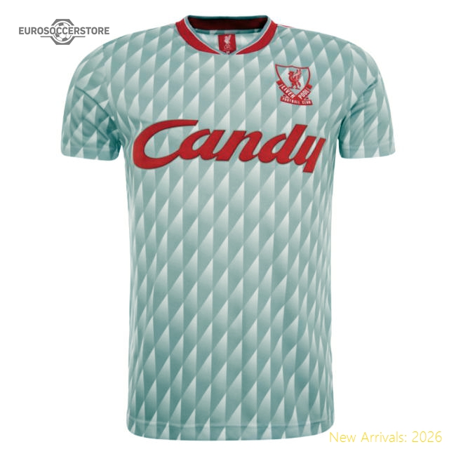 Club Teams,Liverpool 1989-1991 Liverpool Away Candy Retro Shirt (Nicol...-Jersey Chest: 2026 World Cup Soccer Kits