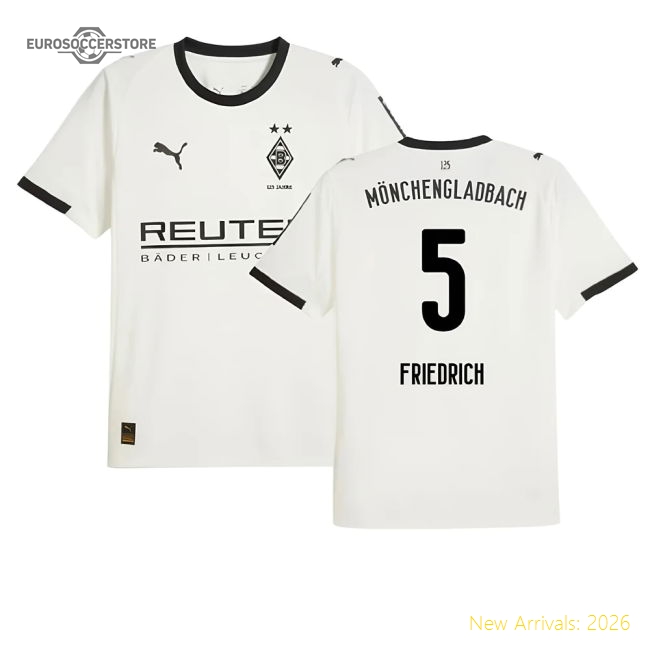 Borussia Mgb 2025-2026 Home Uniform Football Match Kit For Diehard Footb-Jersey Chest: 2026 World Cup Soccer Kits