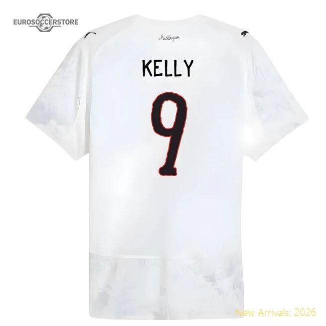 2025-2026 KIDSUPER x Manchester City CWC Authentic Shirt (White) (Kelly 9)-Football Shirts Shop