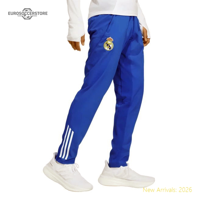 2025-2026 Real Madrid EU Training Pants Blue-BuySoccerJersey Hub