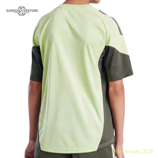 2025-2026 Real Madrid Training Jersey (Almost Lime) - Kids-BuySoccerJersey Hub