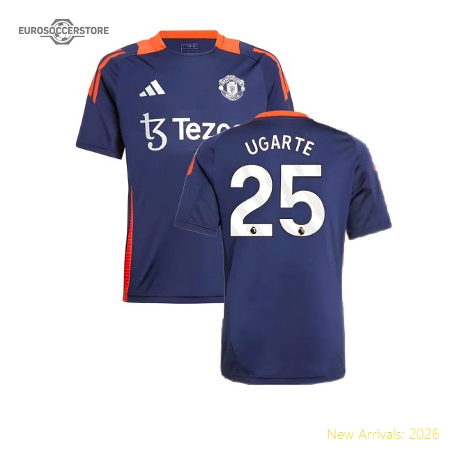 2024-2025 Man Utd Training Jersey (Night Indigo) - Kids (Ugarte 25)-Football Jersey Hub