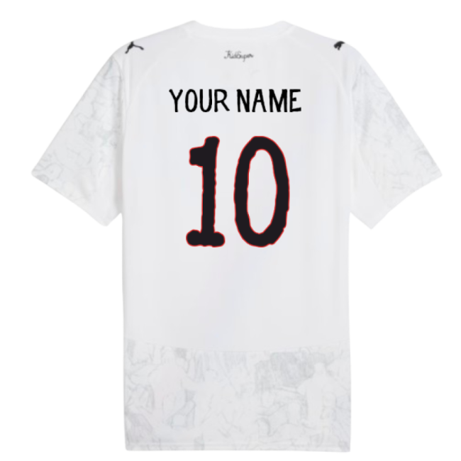 2025-2026 KIDSUPER x Manchester City CWC Shirt (White) (Your Name)-Football Shirts Shop