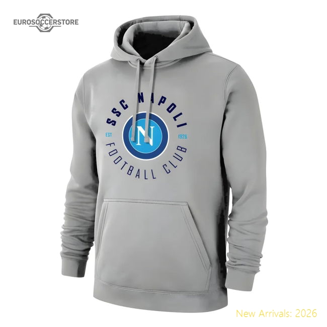 Napoli \'Circle\' footer with hood - Grey-Vantage Point Soccer