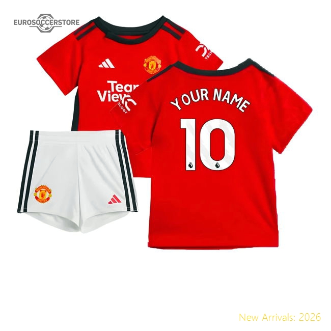 2023-2024 Man Utd Home Baby Kit (Your Name)-Football Jersey Hub