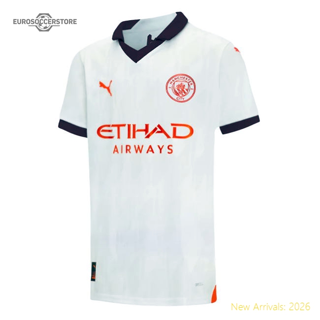 2023-2024 Man City Away Shirt (Kids) (Gvardiol 24)-Football Jersey Hub