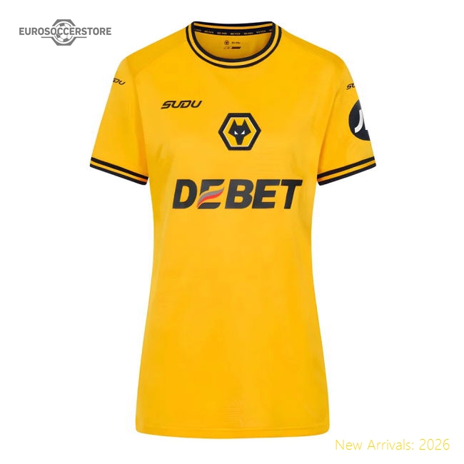 2024-2025 Wolves Home Shirt (Womens)-Vantage Point Soccer