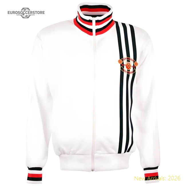 Manchester Reds 1978-79 Retro Tracktop-Football Jersey Hub