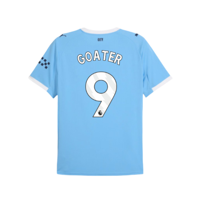 2025-2026 Man City Home Shirt (Goater 9)-Football Shirts Shop