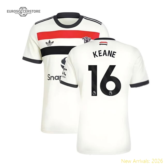 2024-2025 Man Utd Third Shirt (Keane 16)-Football Jersey Hub
