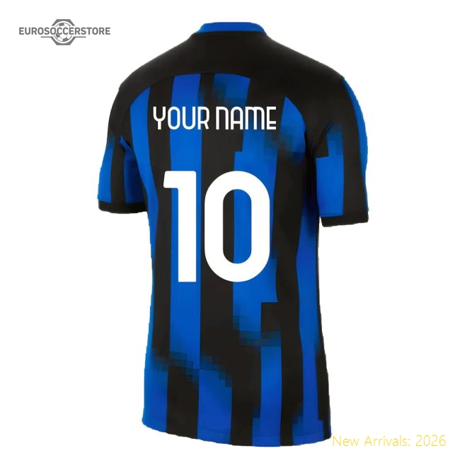 2023-2024 Inter Milan Home Shirt (Your Name)-Football Shirts Shop