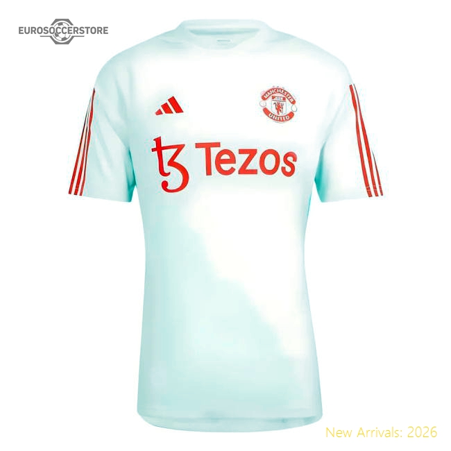 2023-2024 Man Utd Training Jersey (White)-Football Jersey Hub