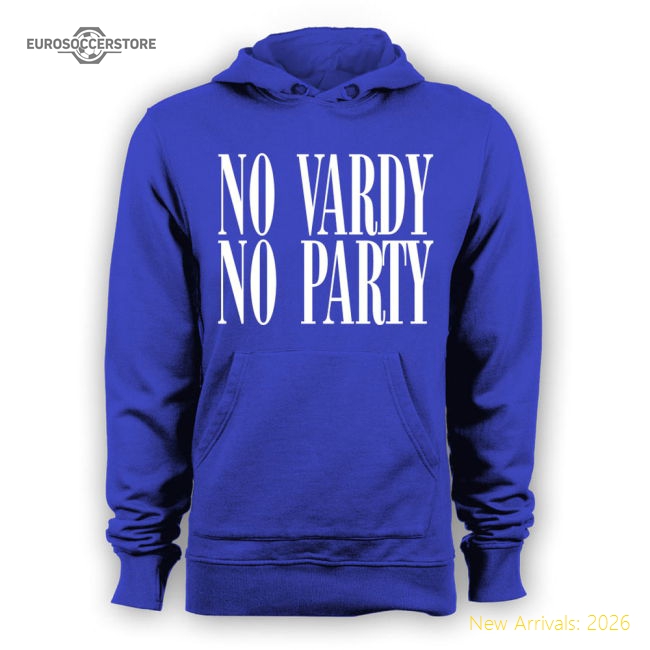 Leicester City Vardy Party Hoody (Blue) Jersey Fan Favorite-PitchVibe Kits