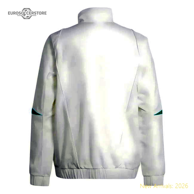 2023-2024 Man Utd Presentation Jacket (White) - Kids-Football Jersey Hub