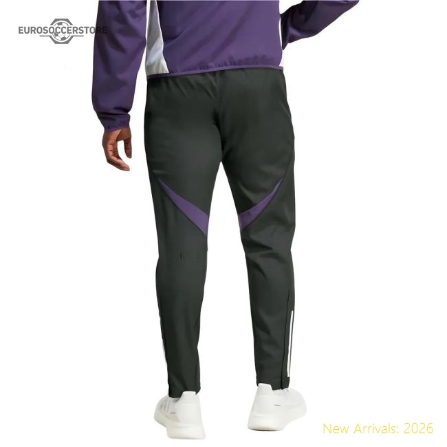 2025-2026 Man Utd Presentation Pants (Black)-Football Jersey Hub