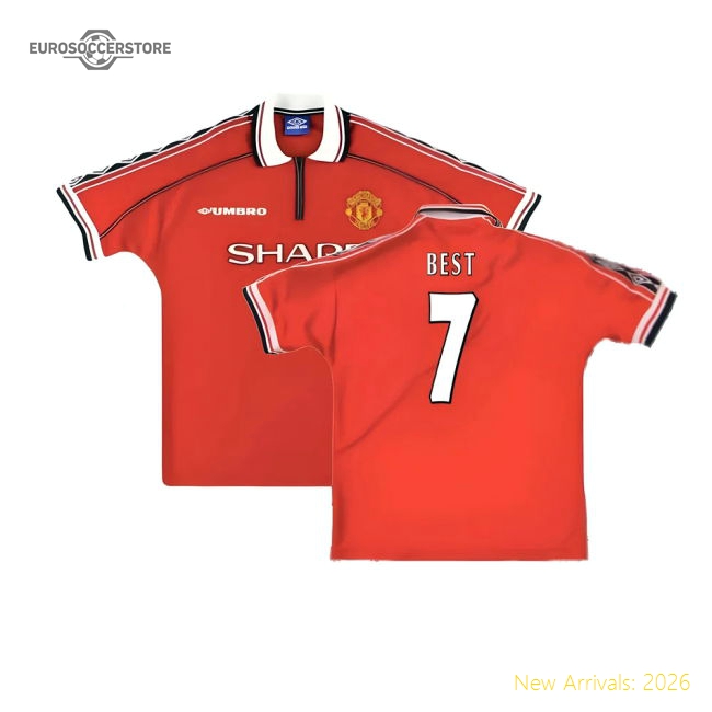 Manchester United 1998-2000 Home Shirt (XXL) (Excellent) (Best 7)-Football Jersey Hub