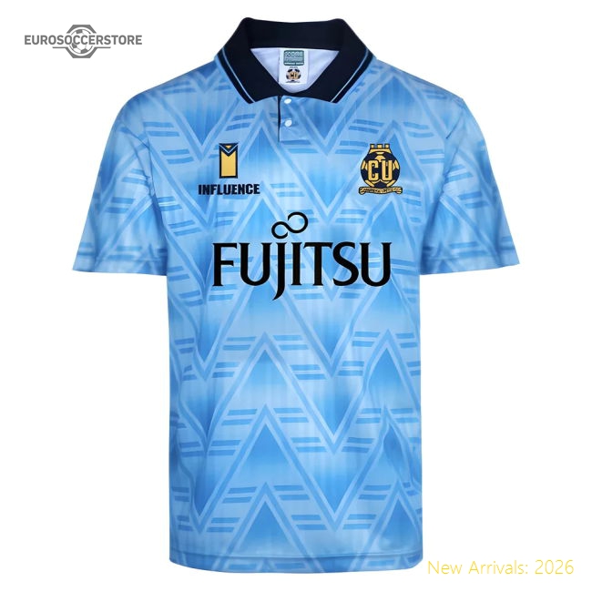 Cambridge United Retro 1991-1993 Away Kit Shirt Fan Match Day Apparel-PitchVibe Kits