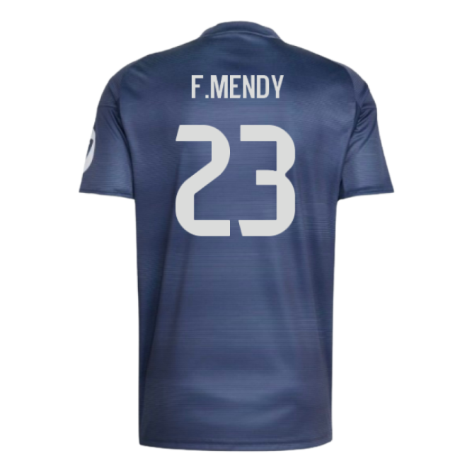 2025-2026 Real Madrid Away Shirt (F.Mendy 23)-Football Shirts Shop