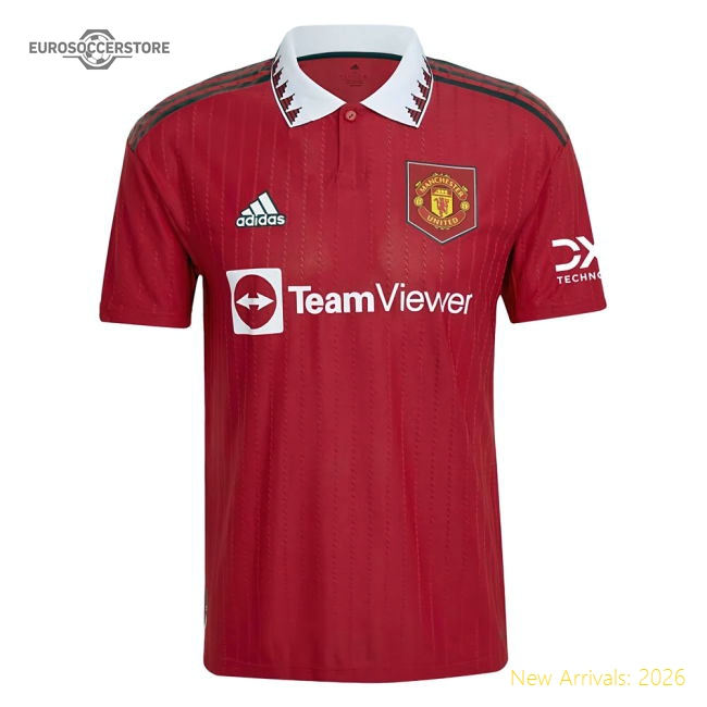 2022-2023 Man Utd Authentic Home Shirt (CANTONA 7)-Football Jersey Hub
