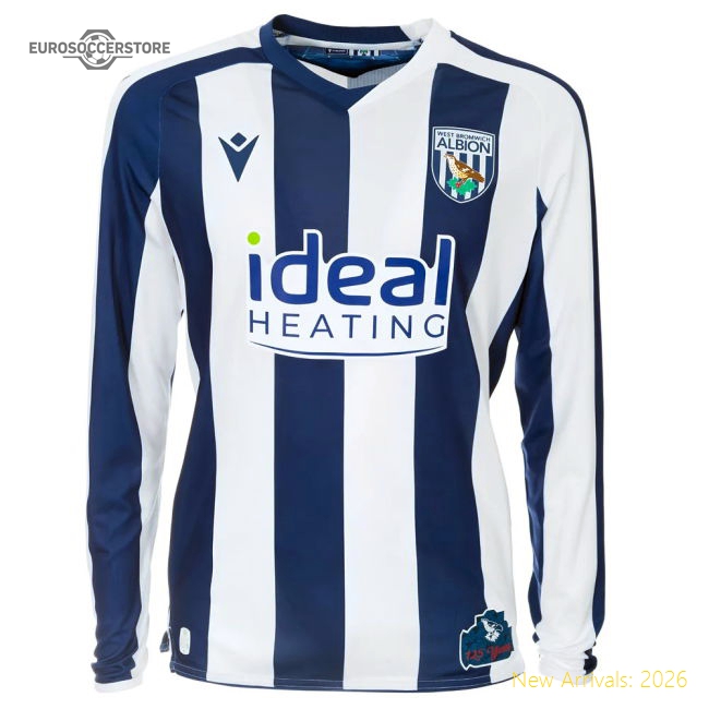 West Brom Wba 2025-2026 Home Jersey Fan Favorite Soccer Apparel-PitchVibe Kits