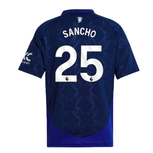 2024-2025 Man Utd Away Shirt (Kids) (Sancho 25)-Football Jersey Hub