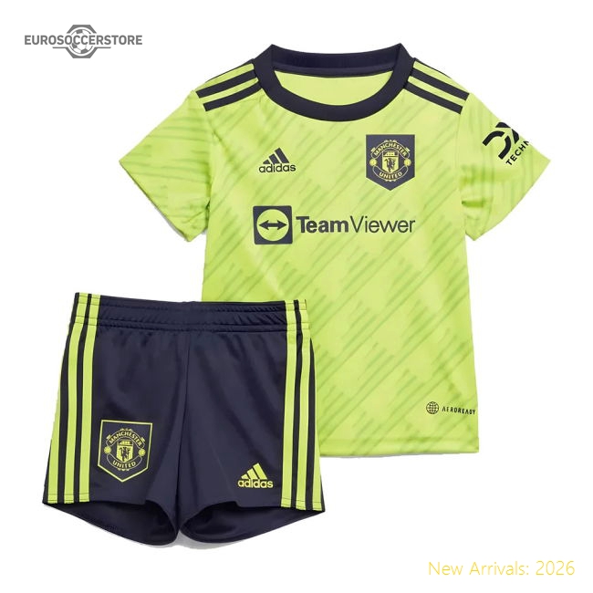 2022-2023 Man Utd Third Baby Kit-Football Jersey Hub