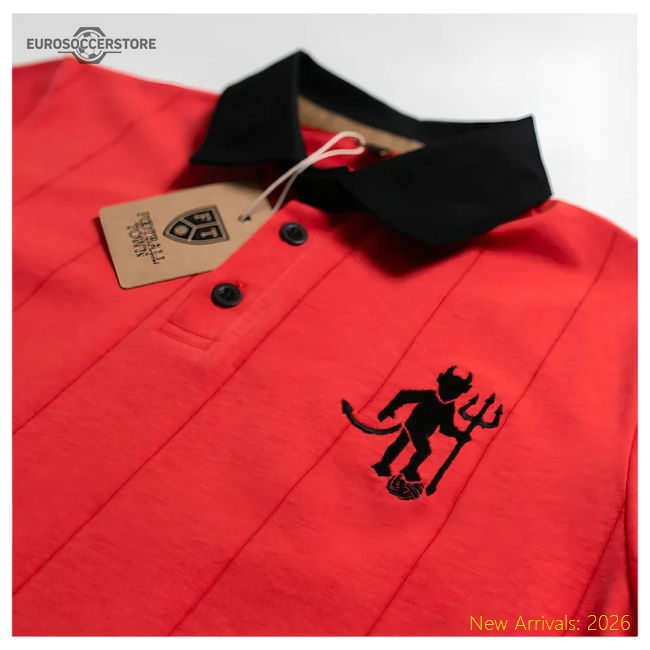 Manchester Red The Devil Polo Shirt-Football Jersey Hub